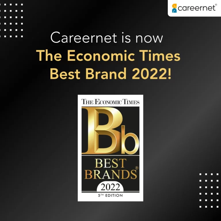 Careernet bags The Economic Times Best Brands Awards at ET Best Brands Conclave 2022